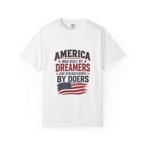 Patriotic 'America Was Built by Dreamers' T-Shirt